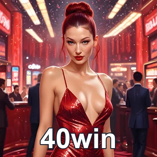 Tela de casino 40win com interface mobile-friendly e jogos rápidos